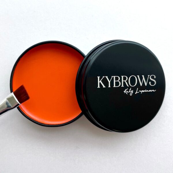 Oranžová brow pasta KYBROWS